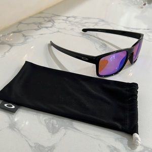 Oakley Sapphire Iridium Polarized Lenses Grey Ink Frame